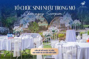 Tổ chức sinh nhật trong mơ - Chọn ngay Scorpion